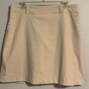 Women's Nike Golf Dri Fit Khaki Skort
